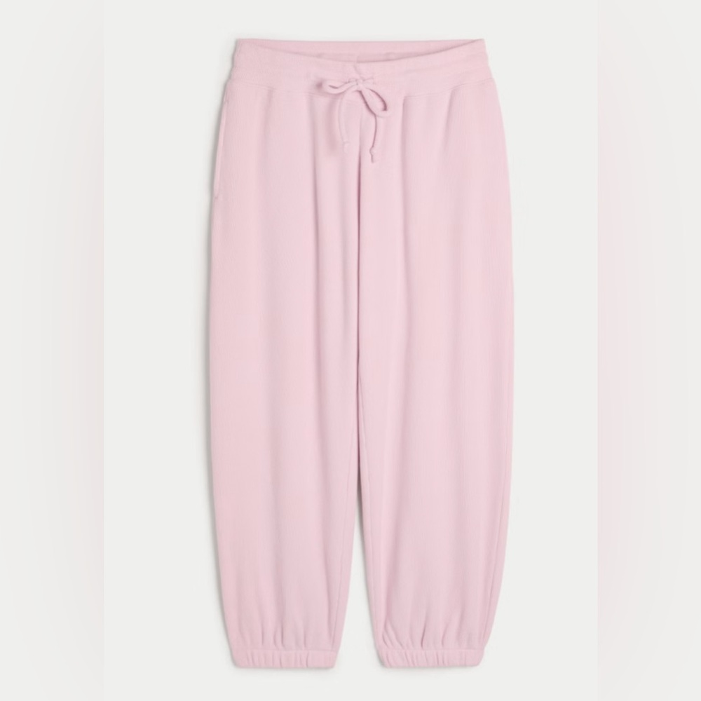Hollister Gilly Hicks Waffle Jogger Sweatpants - Pink